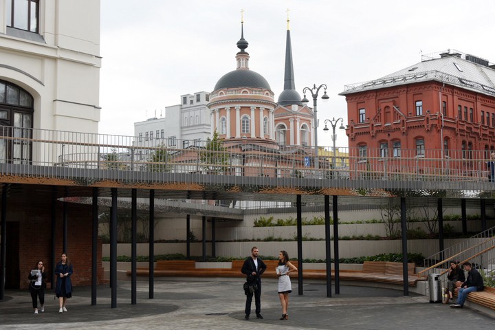 Сергей Собянин рассказал о благоустройстве территории Политехнического музея