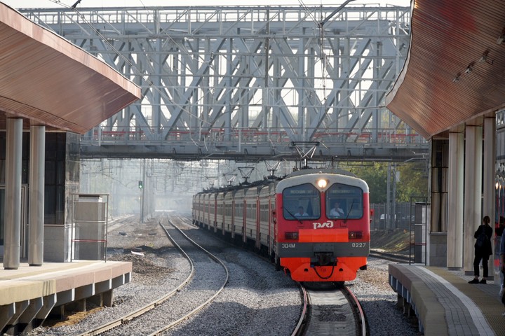 Сергей Собянин открыл пересадку с платформы Северянин на МЦК