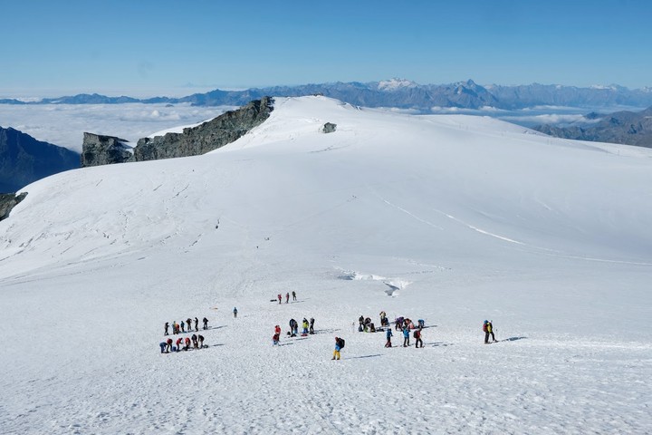 Студентка с ограниченными возможностями из Москвы покорила гору Брайтхорн
