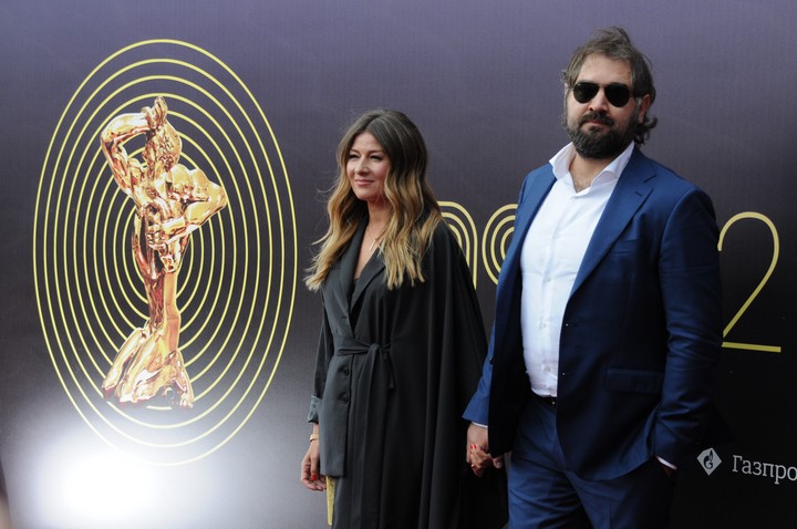 Жанна Бадоева с супругом Василием Мельничиным