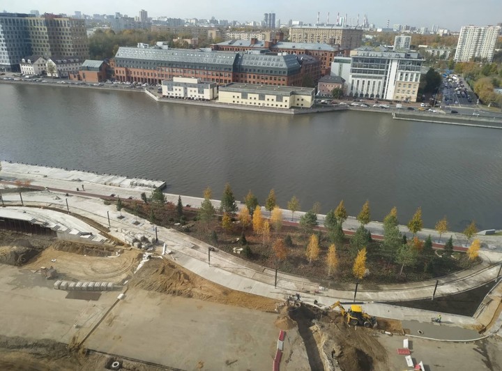 Цветущие сады появятся в районе набережной Марка Шагала