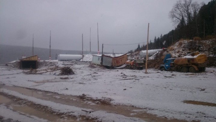 Прорыв дамбы в Красноярске
