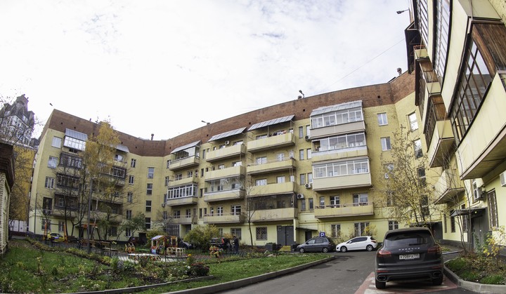 Дом на улице Миллионная, где жил Лев Яшин с самого рождения