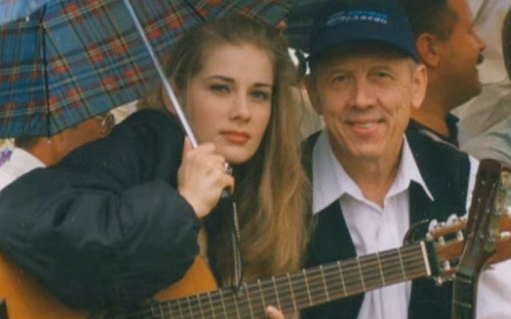 Народный артист РСФСР Валерий Золотухин с женой Ириной