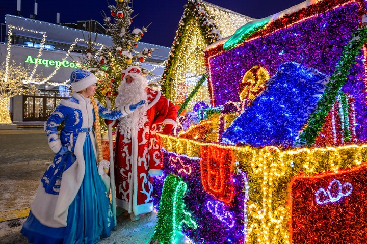 В России есть особые традиции, связанные с зимними праздниками