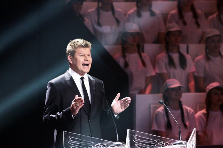 Спортивный комментатор Дмитрий Губерниев во время церемонии вручения премии «Золотой Орел»