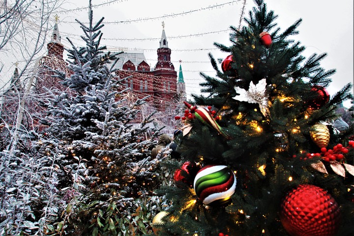 Новогоднее настроение в Москве / Фото: Наталия Нечаева, «Вечерняя Москва»
