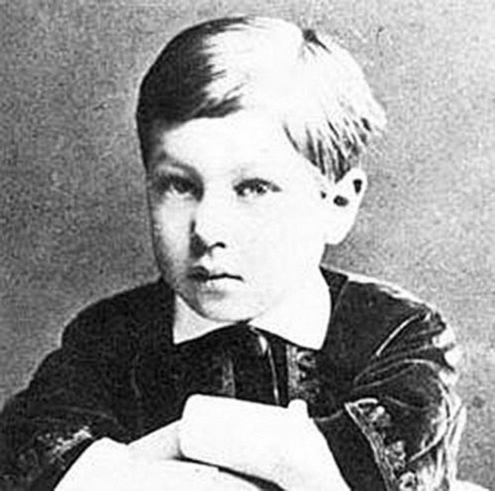 Василий Кандинский в возрасте 5 лет