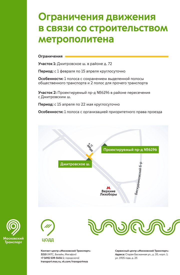 Движение ограничат на ряде столичных улиц из-за инженерных работ