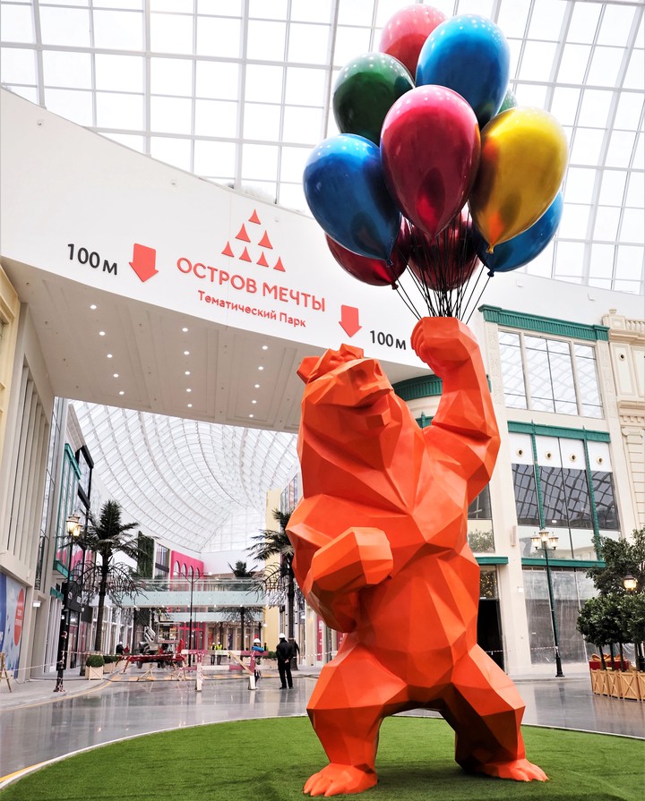 Крытая часть «Острова мечты» не имеет ничего общего со стандартным торговым центром