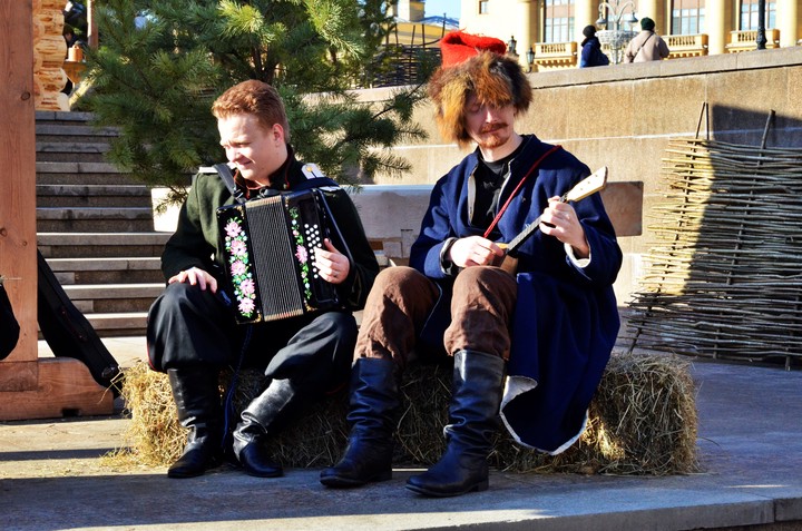 Уличные музыканты