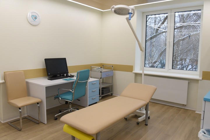 Сергей Собянин посетил шоу-рум «Новый московский стандарт поликлиник»