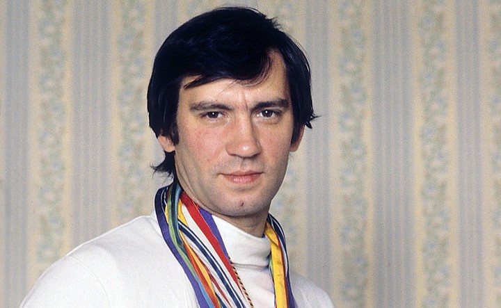 Фехтовальщик Виктор Кровопусков в 1980-м, когда на московской Олимпиаде он выиграл две золотые медали