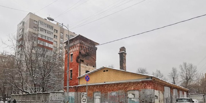 Реставрация здания пожарной части с каланчой стартовала на улице Хромова