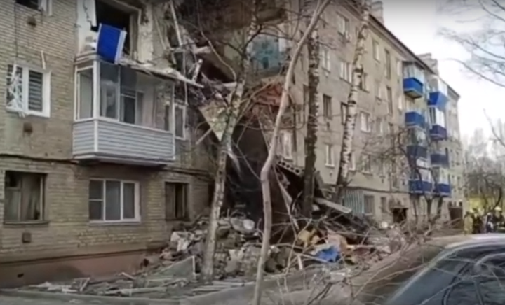 Четырех человек не могут найти после хлопка газа в жилом доме в Орехово-Зуеве