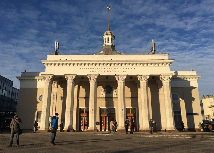 Алексею Молчанову нравится станция метро «Комсомольская»