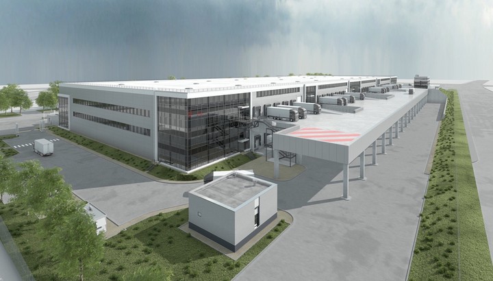 Логистический центр на северо-востоке Москвы оформят в стиле конструктивизма