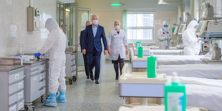 Сергей Собянин выразил надежду, что Москва избежит пика заражений COVID-19