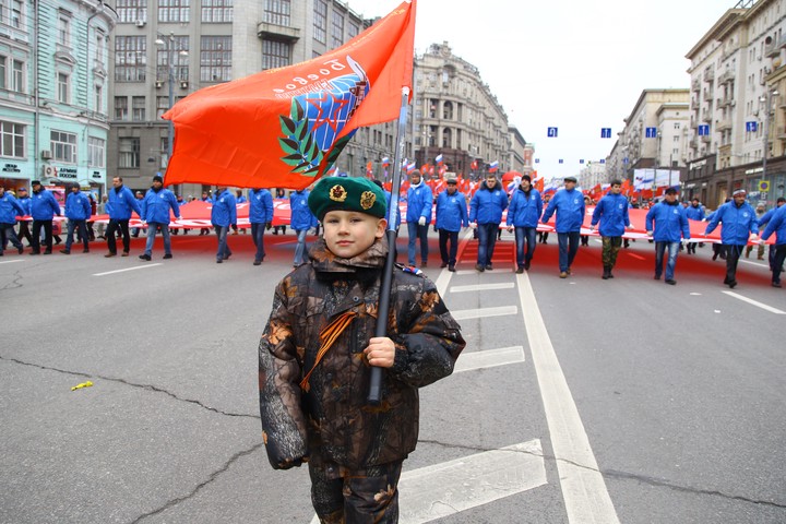 Дмитрий Саблин, депутат Госдумы РФ, первый заместитель председателя «БОЕВОГО БРАТСТВА» поздравил ветеранов