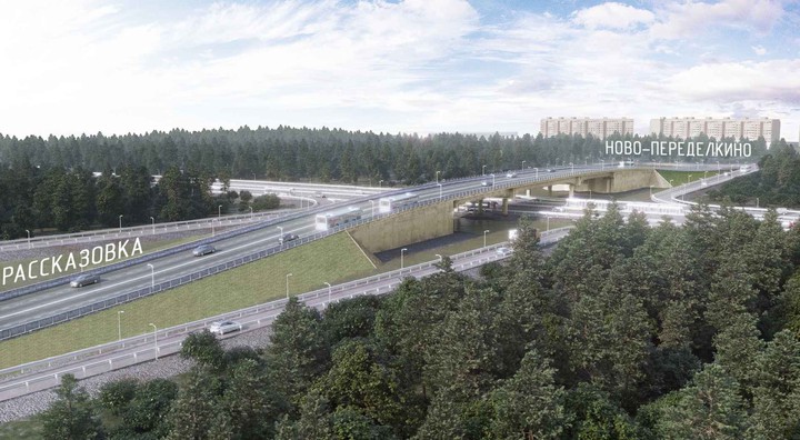 Путепровод построят на пересечении трассы Солнцево — Бутово — Варшавское шоссе