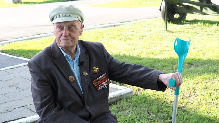 Ветеран Великой Отечественной войны Алексей Иванов