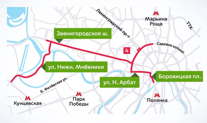 Водителям напомнили о перекрытиях в Москве из-за репетиции парада Победы