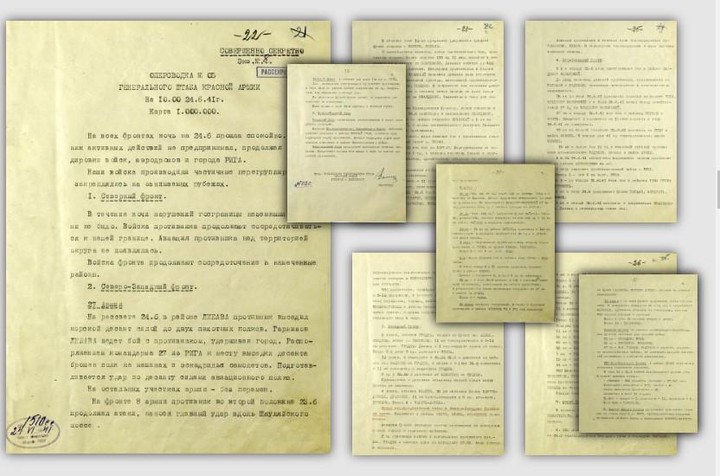 В Минобороны РФ раскрыли уникальные документы, рассказывающие о первых днях войны