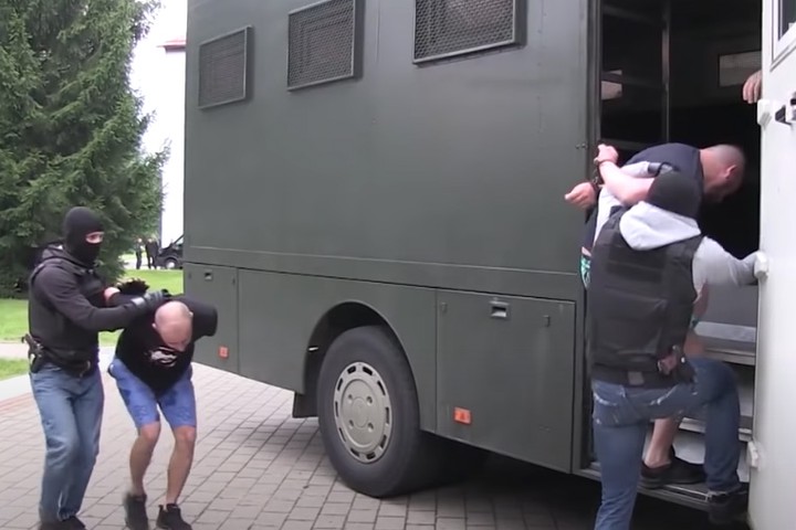 Задержание в Белоруссии россиян