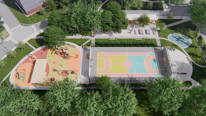 Проект благоустройства в рамках столичной программы «Мой район»