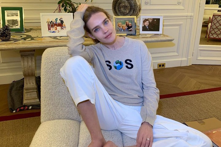 Наталья Водянова приняла участие в пикантной фотосессии