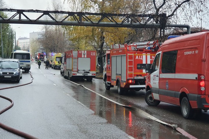 Очевидцы рассказали жуткие подробности пожара на Варшавке в Москве