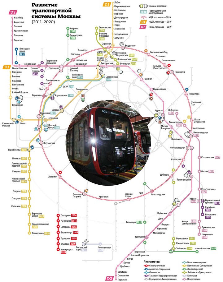 Планы постройки метро