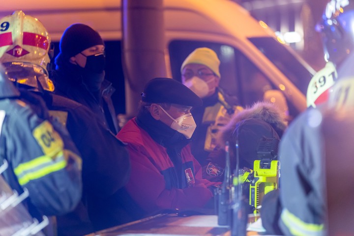 Петр Бирюков поблагодарил столичных пожарных за профессионализм