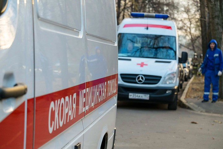 Пешехода сбили на Садовом кольце в Москве