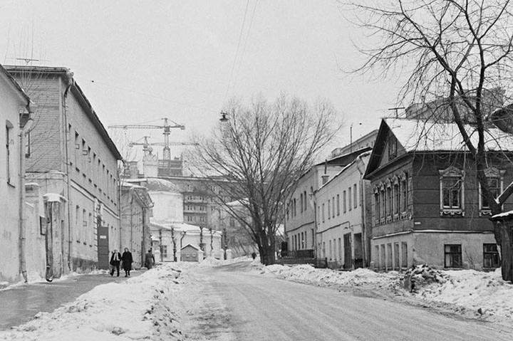 Улицы Старого Арбата в Москве, 1967 год