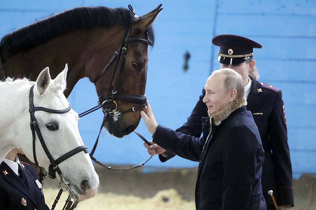 Путин рассказал, как однажды упал с лошади