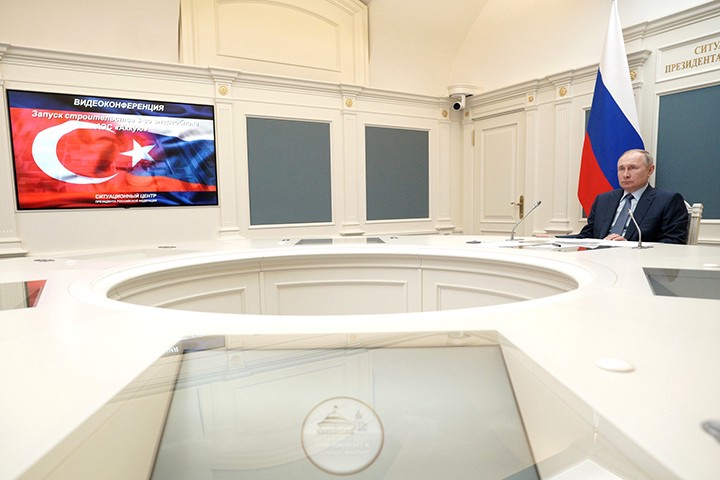 Путин согласился встретиться с Эрдоганом в ближайшее время