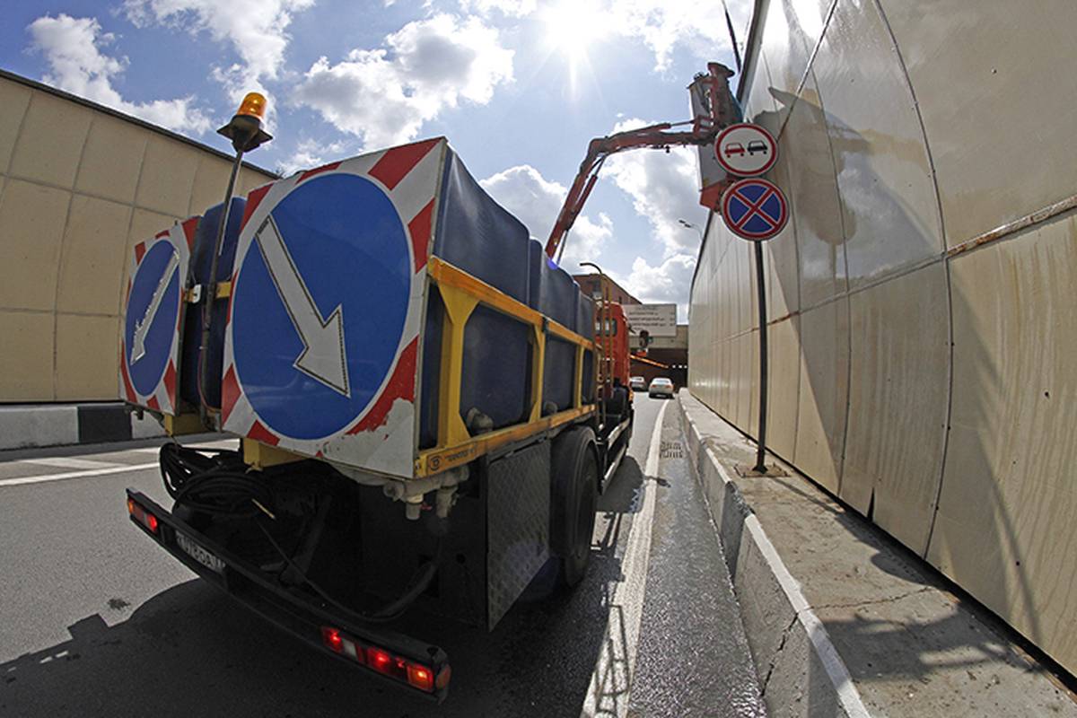 Более 100 транспортных тоннелей промоют в Москве до конца апреля