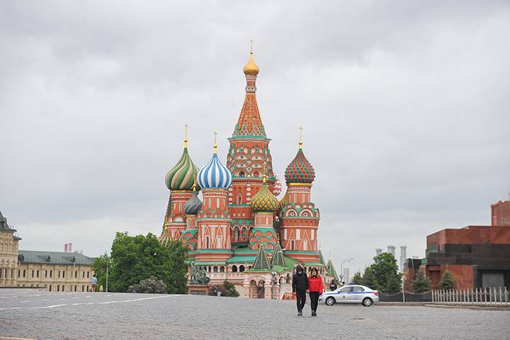 Эксперты предположили, что замеченная на Красной площади лиса пришла из «Зарядья»