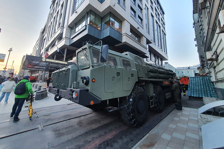 Минобороны опубликовало порядок следования техники на параде в Москве