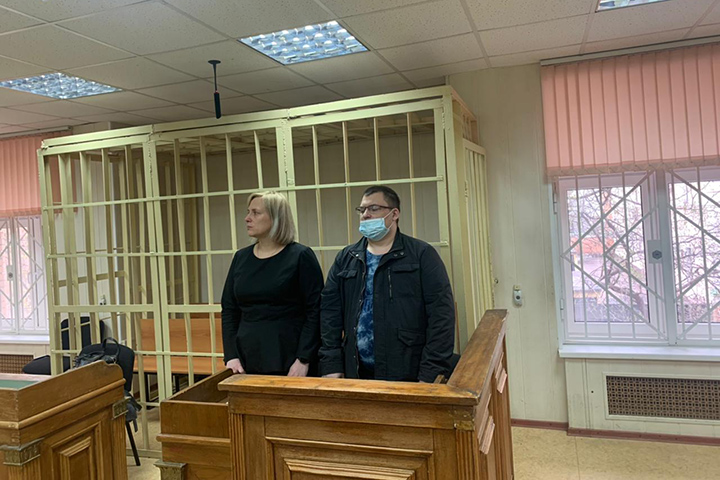 Александр Кобец и адвокат