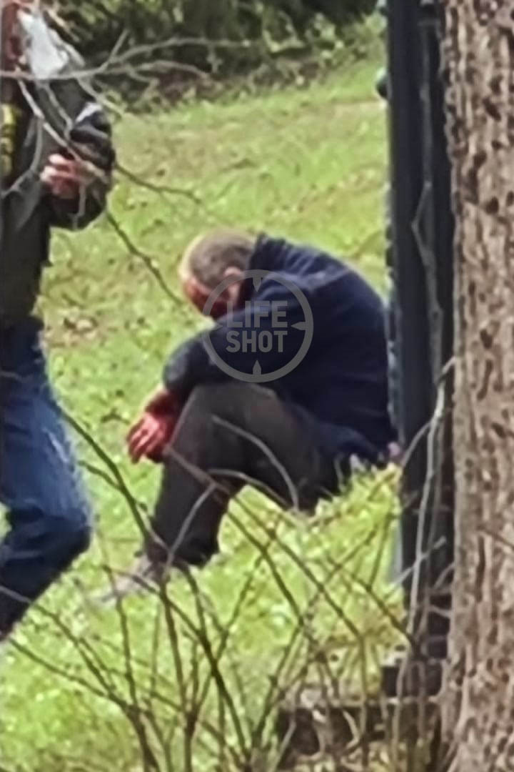 Автовоз, загруженный машинами, влетел в Ford Mondeo и снес забор отеля