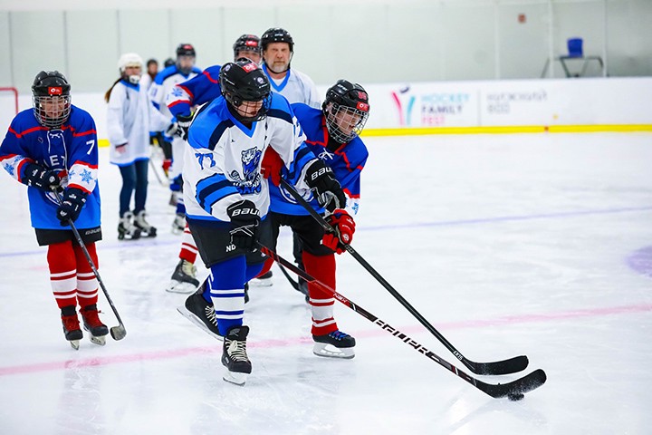 Сборная Москвы одержала победу в турнире по специальному хоккею для ребят с ментальными особенностями