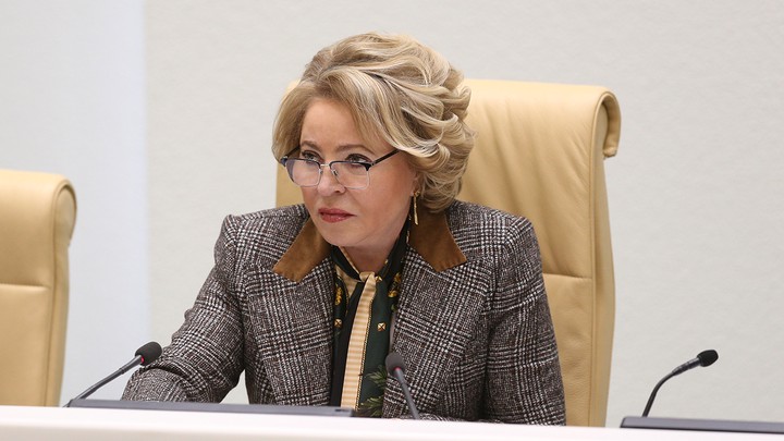 Матвиенко обозначила Украине условия для переговоров с Россией