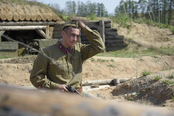 Потомки победителей воссоздали подвиг предков