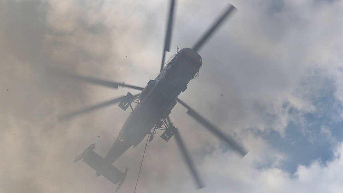 Девять военных погибли при крушении вертолета в Колумбии