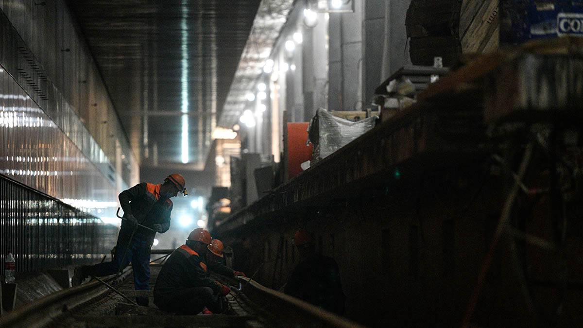 Собянин: Основные работы по станции метро «Новаторская» завершим в этом году 