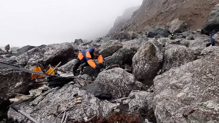 Еще два фрагмента тел погибших обнаружили на месте крушения Ан-26 на Камчатке