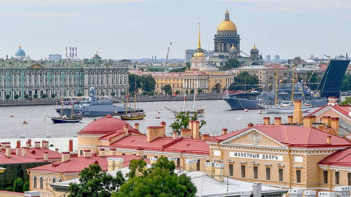 Главный военно-морской парад в Санкт-Петербурге / Фото: Минобороны РФ