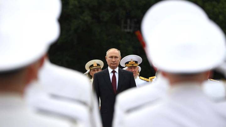 Главный военно-морской парад в Санкт-Петербурге / Фото: Администрация президента РФ